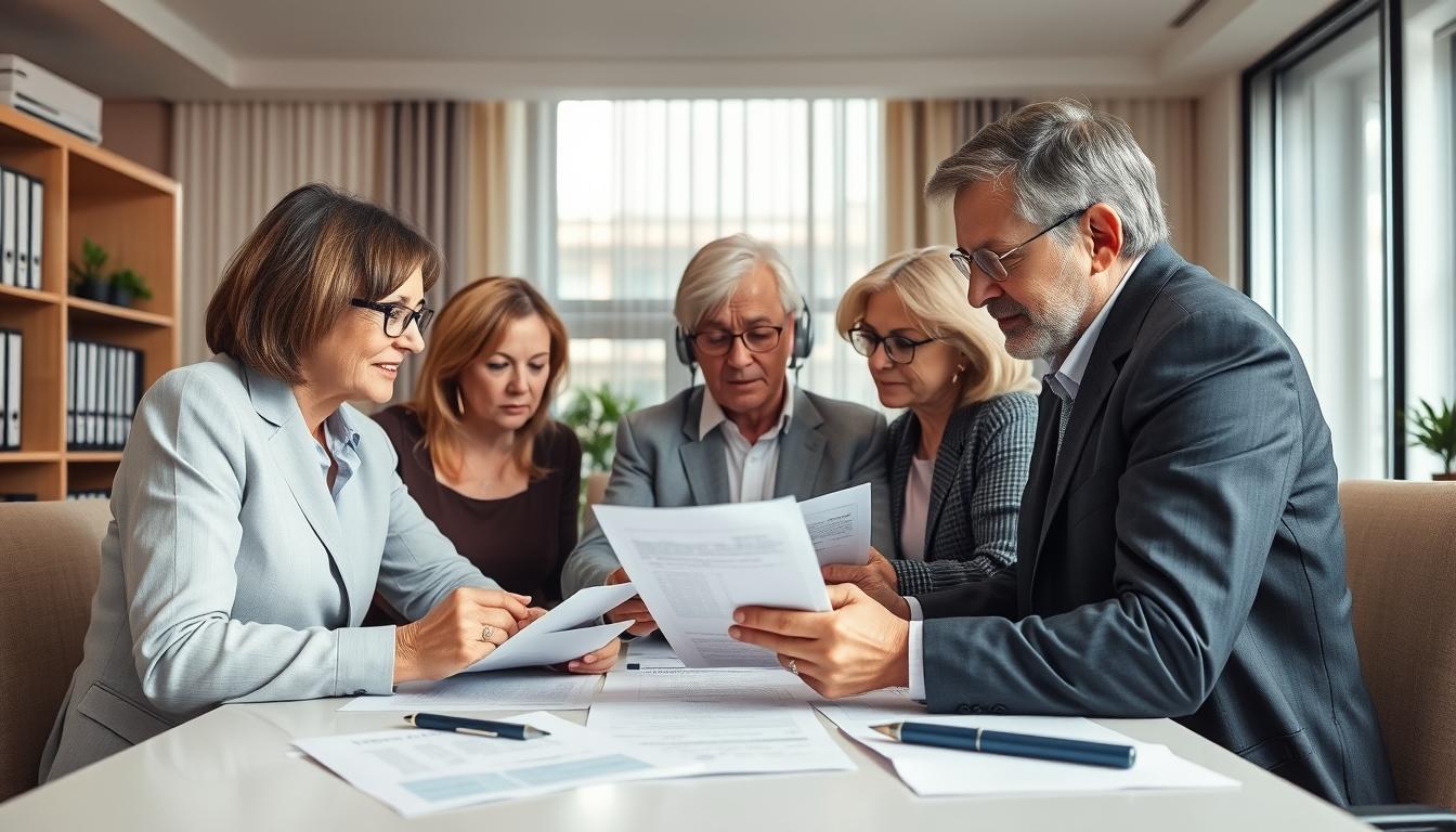 Senior legal support team